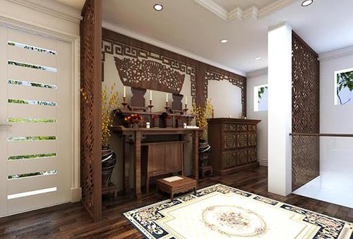 [KN3] CÁCH SẮP XẾP BÀN THỜ GIA TIÊN TRONG NHÀ Ở HIỆN ĐẠI